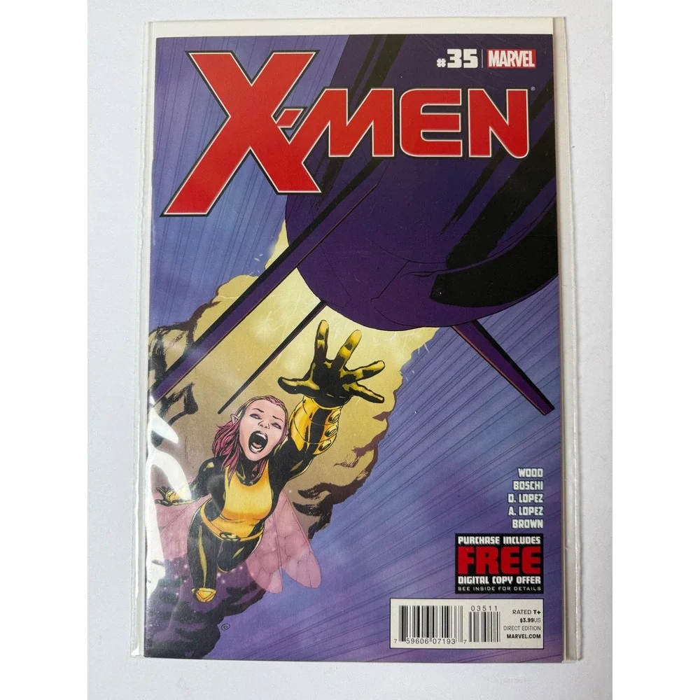 Marvel X-Men #35 Comic Book‎ 2012 Brian Wood Pixie Cover Marvel